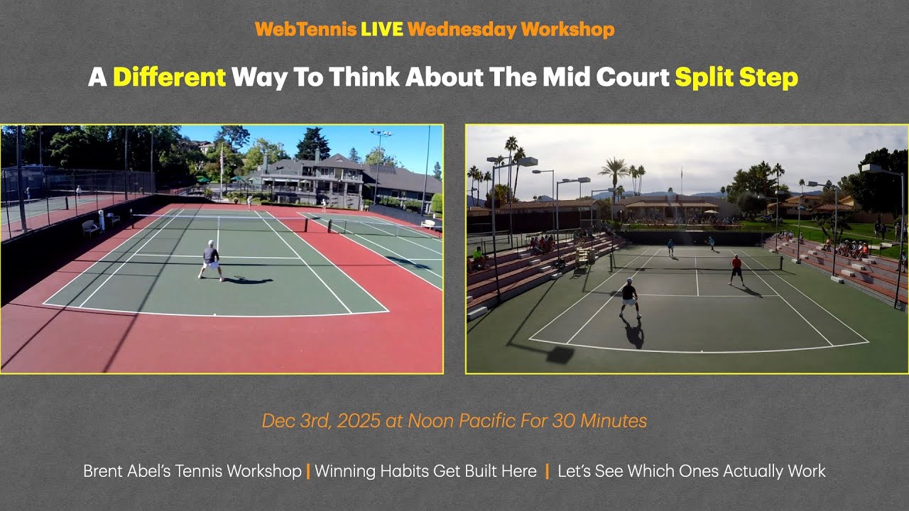 The Mid Court SPLIT STEP - A Better (Different) Way To Think About The How, When, & Where 📱