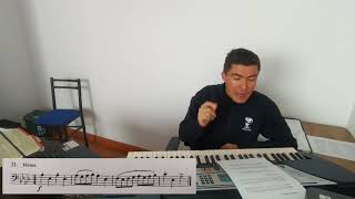 C.M en clave de Fa. Ejercicio # 31