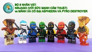 ✔️ Non-Lego NinjaGo Season 11 - Sức mạnh cấm nhẫn thuật và mãnh xà cổ đại
