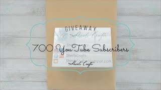 700 YT Subscribers Giveaway (CLOSED)
