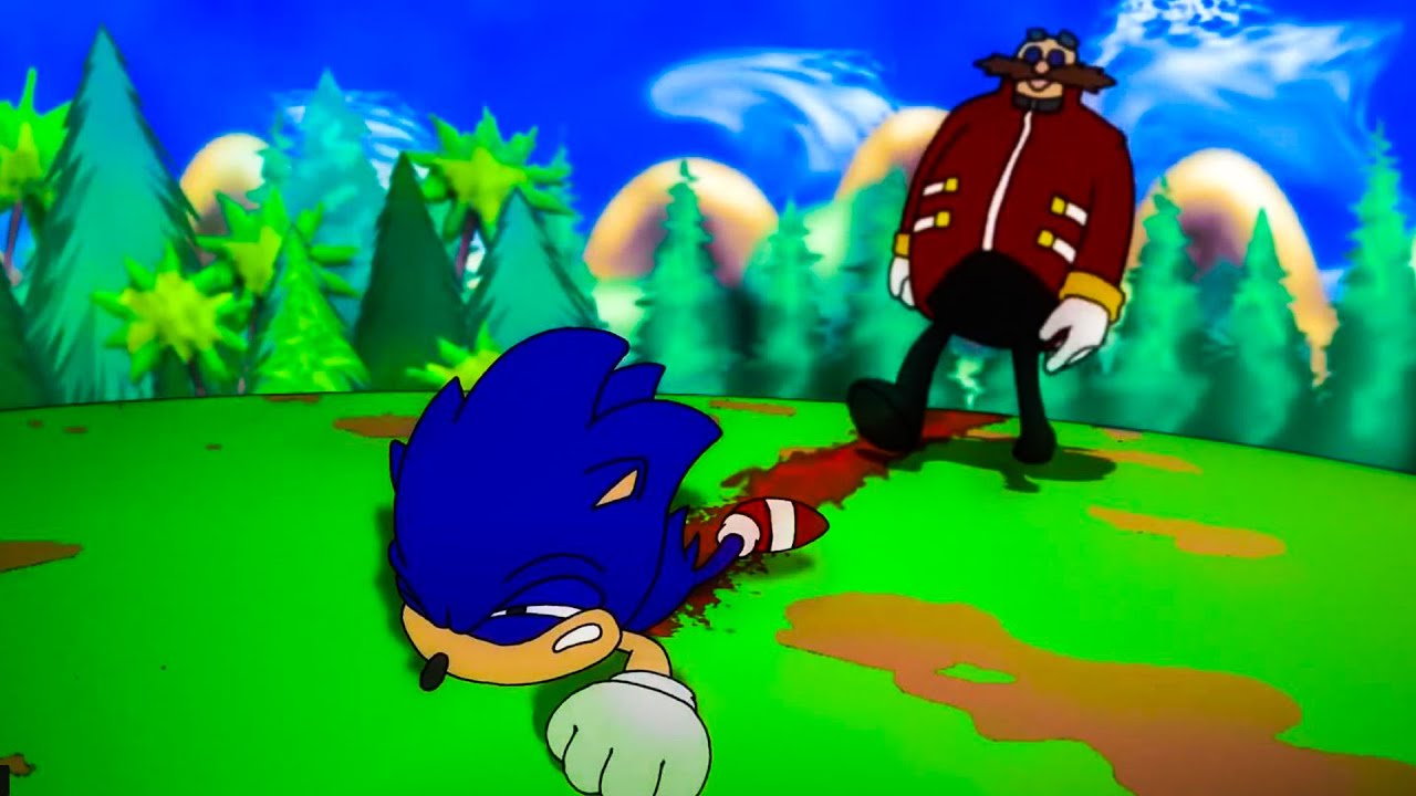 HORROR Eggman Eats Sonic in Friday Night Funkin be like - FNF 