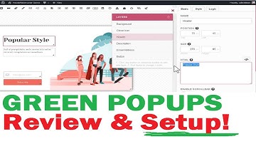 Green Popups Review - Best Wordpress Popup Plugin - Optin Web Form