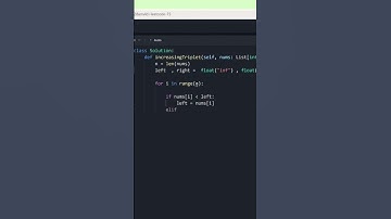 LeetCode 334 Increasing Triplet  Subsequence