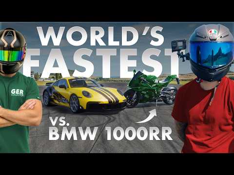 WOLRDS FASTEST TURBO S VS. BMW S1000 RR DRAGRACE
