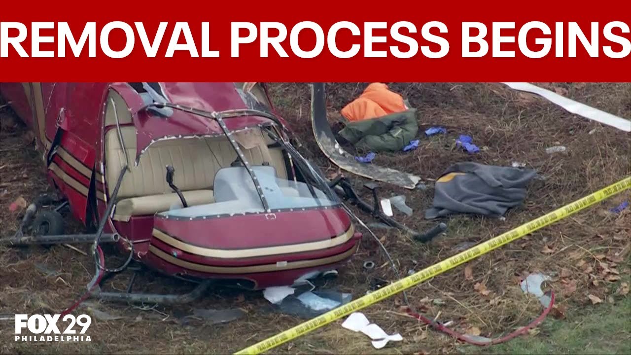 NTSB begins process to remove helicopters after deadly NJ crash
