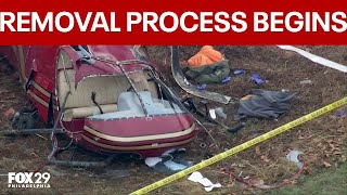 Deadly NJ helicopter crash: NTSB begins removal process