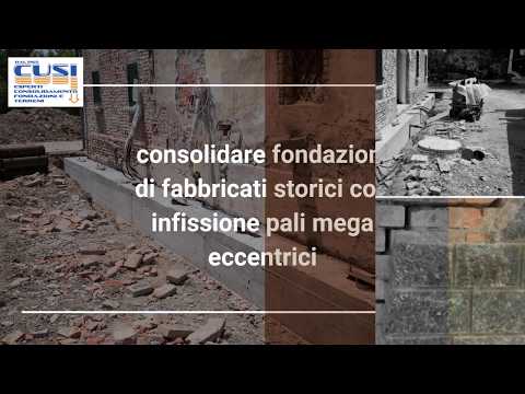 Video: Come si ripara una vecchia fondazione in pietra?