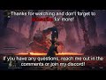 End of video