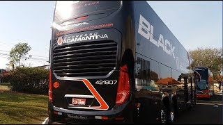 Comil Invictur Dd Leito Expresso Adamantina Na Versão Diamond E Black Top
