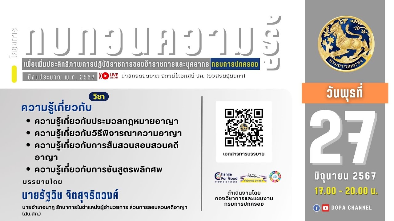 ความรู้เกี่ยวกับประมวลกฎหมายอาญา, วิธีพิจารณาความอาญา, การสืบสวน สอบสวนคดีอาญา, การชันสูตรพลิกศพ