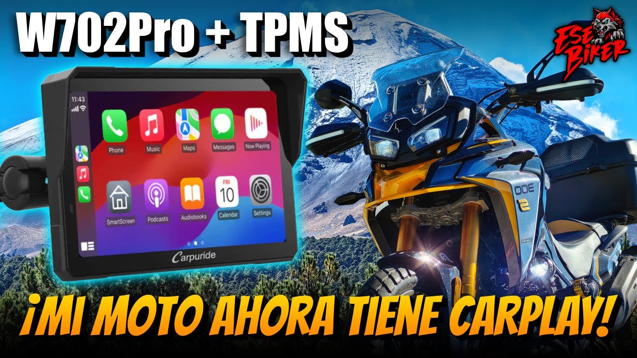 Así quedó mi Vento Dakar 300 con la Carpuride 702 Pro | ¿El carplay perfecto para cualquier moto?