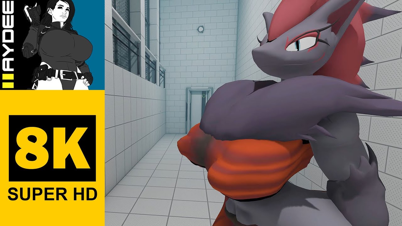 Video-duimnael vir Zoroark (Pokémon) Mod | Haydee 2 | Haydee Redux - Wit Sone, Hardcore, Speelervaring, 8K, HDR