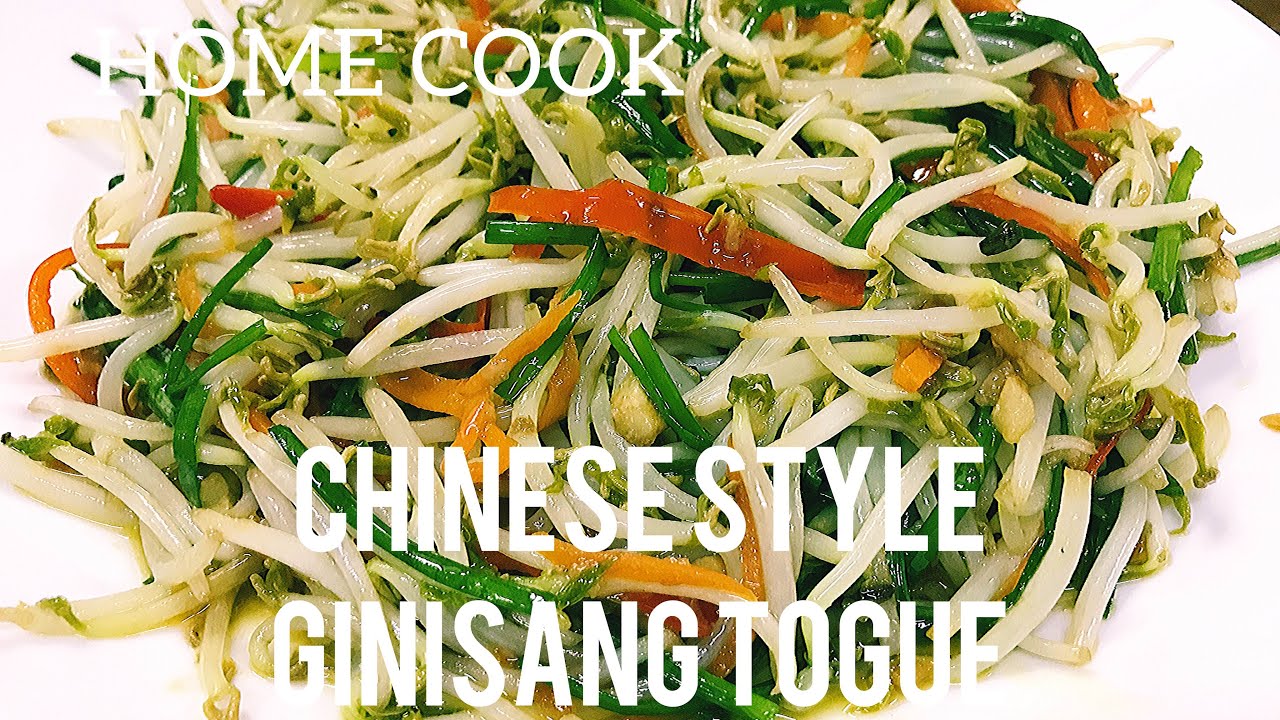 Ginisang Touge Chinse Recipe / Stir fry Bean Sprout