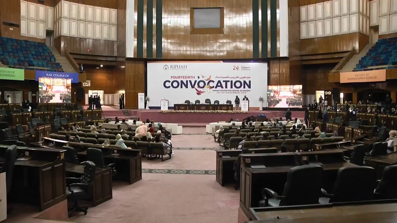 Riphah Tv Convocation Live Stream