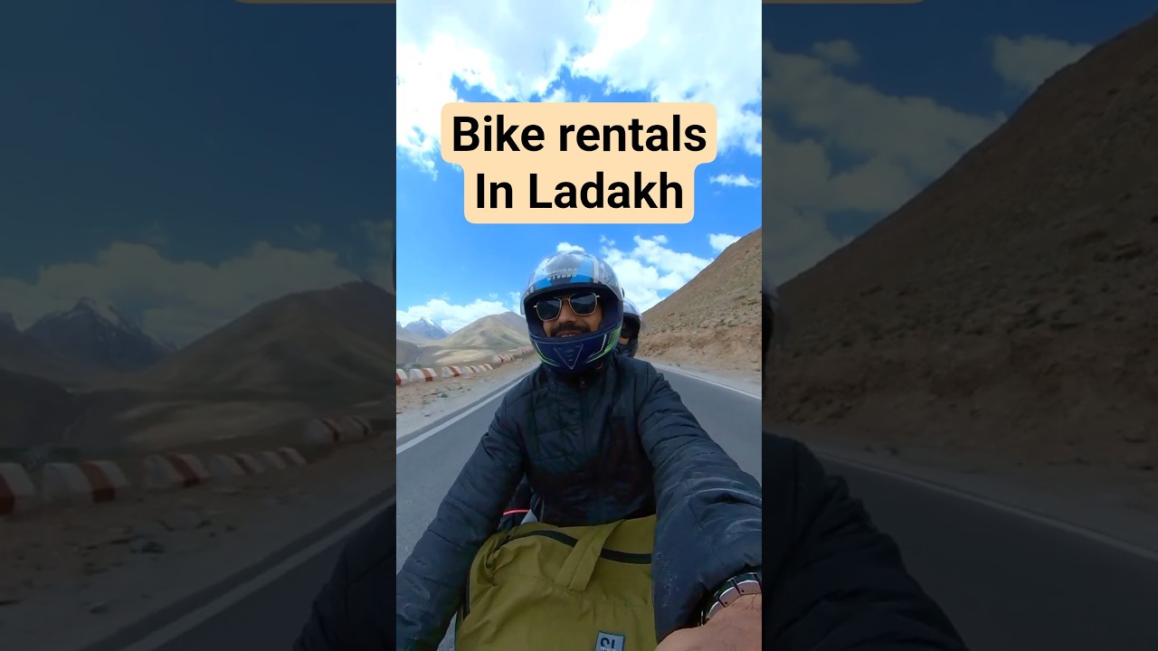 Bike rental in Ladakh | Bike rental charges in Leh Ladakh | Ladakh trip