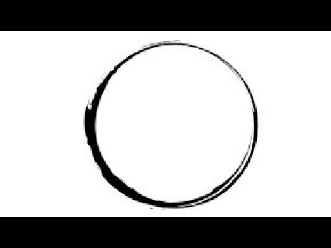 How To Draw A Circle Without lifting the pen & Straight Lines For ...