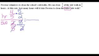 Full How to solve unit rate (complex fraction) Update