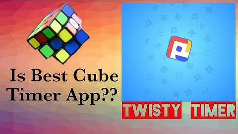 Twisty Timer | Timer App | Feature explain