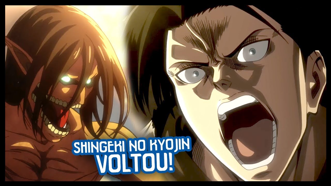 Shingeki no Kyojin Temporada 3: Veja a prévia em vídeo! - Heroi X