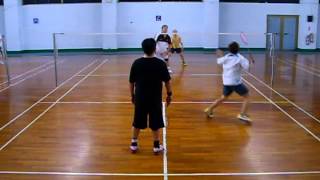 1010618聯合羽球隊12武雄+彬祥vs小劉+偉竹