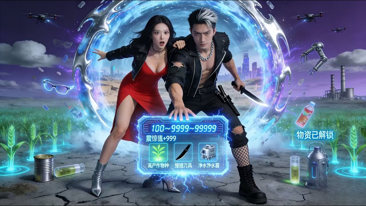 💥ショック値 + 999！飢饉の年高収穫作物を解放、赤いドレスの美女が一瞬で惚れる！