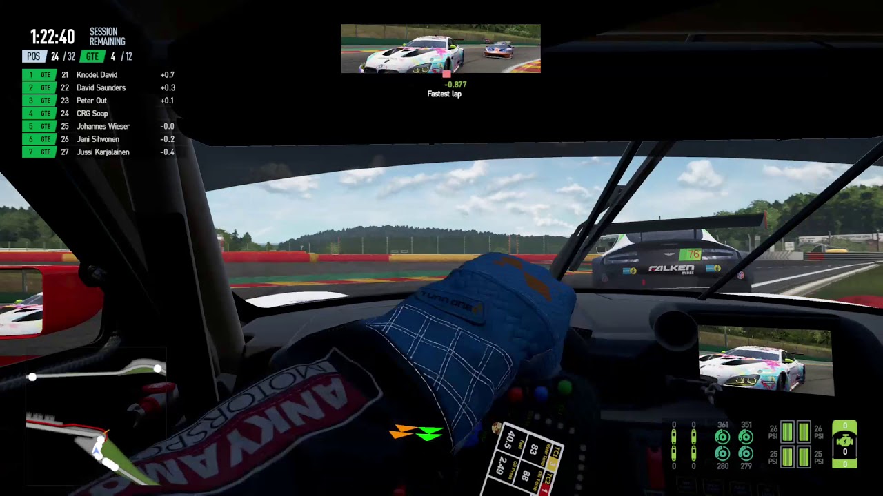 Project CARS 2 - 24H of Spa - Porsche 911 RSR GTE