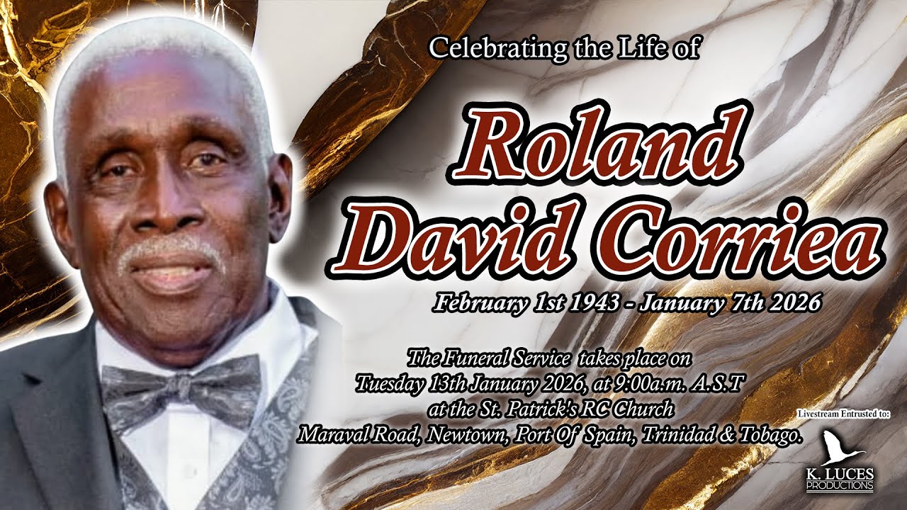 Funeral Service of Roland David Corriea