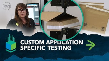 Custom Application Specific Testing – IPG Packaging Lab