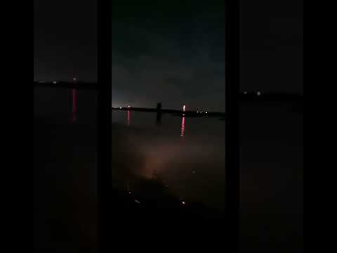 택시배에서 바라 본 베네치아의 <strong>보름달</strong>