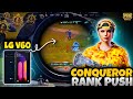 Pubg mobile conqueror rank push lg v60 thinq 5g  agent lee gaming