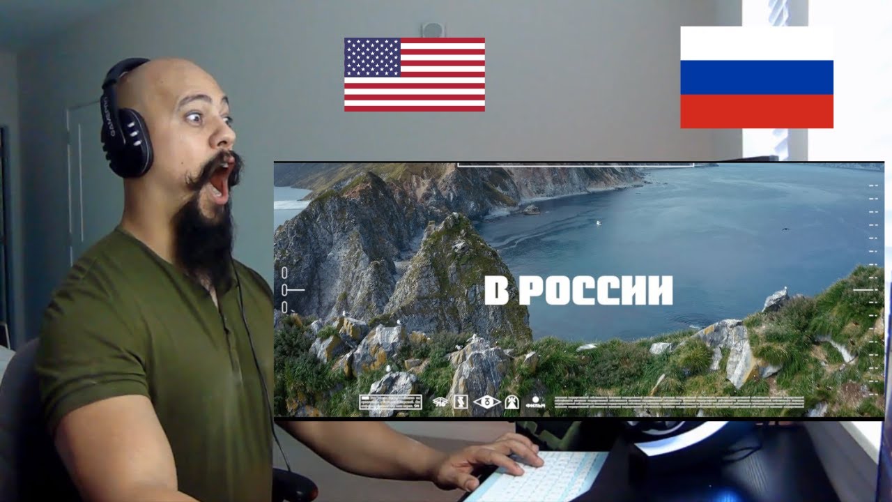 American Reacts to In Russia | в России