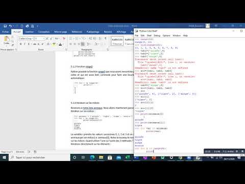 Maitriser Python Partie 5 : Les Boucles For et While