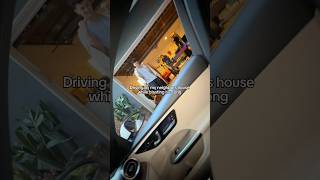 Blasting Arden’s song while we drive by his house