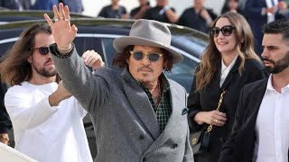 Johnny Depp Goes Casual In Jeans At Dior Show For First Paris Fashion Week