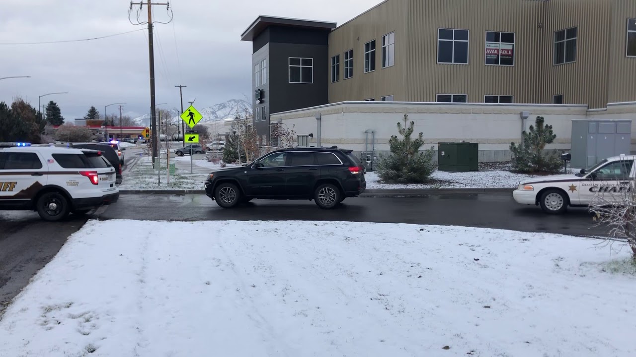 Law enforcement escort of Deputy Jake Allmendinger