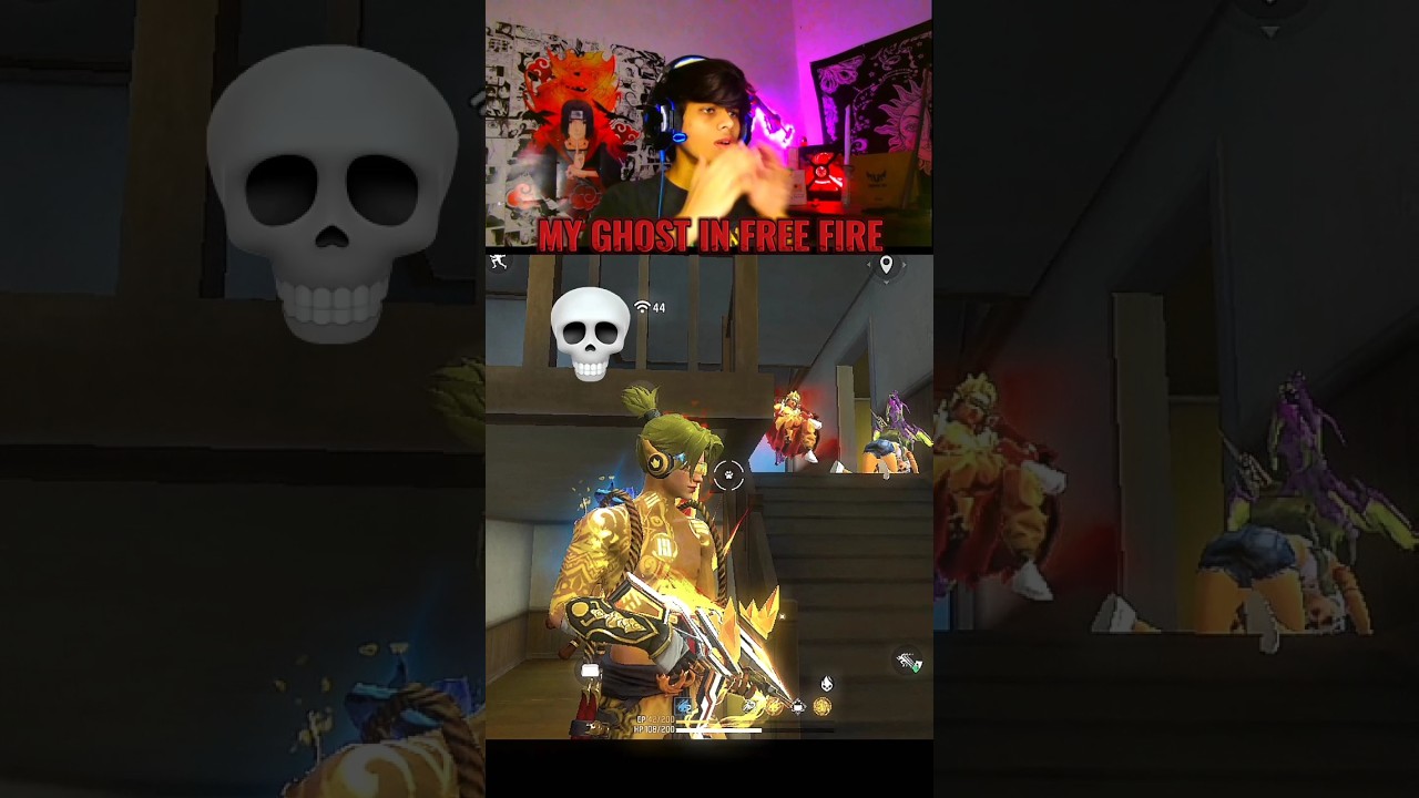 My GHOST in FREE FIRE 😱💥 