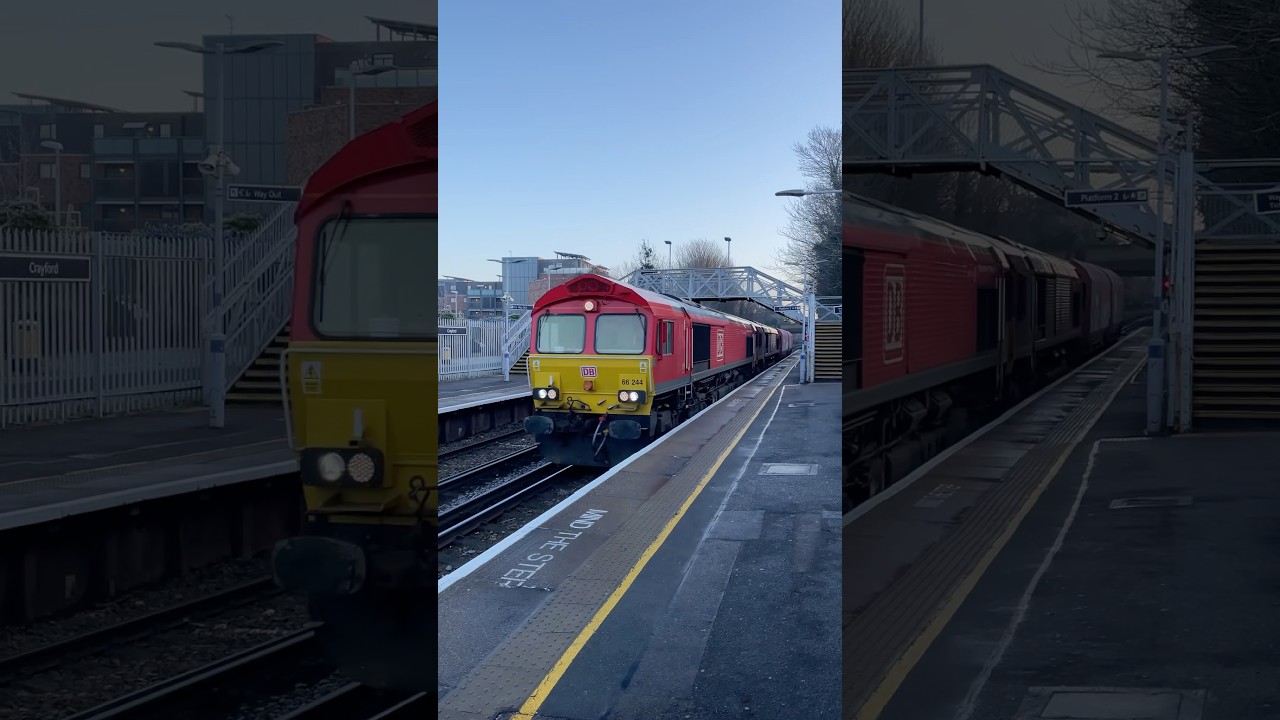 66244 + 66095 Saturday 11th January 2025