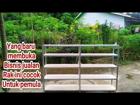 Cara membuat rak minimalis hollow galvalum