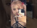 Rosè instagram story and post update about Concert #blackpink #rosé