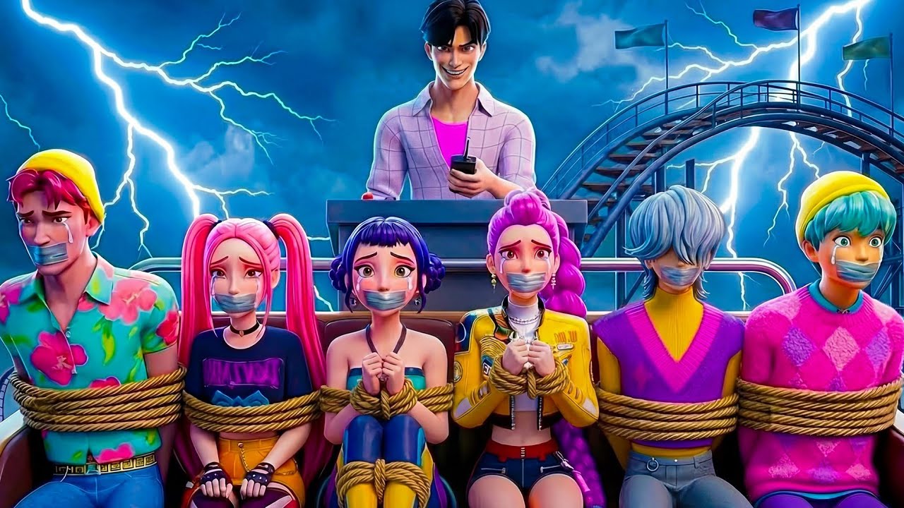 Rescuing Rumi and Friends from Jinu’s Roller Coaster | KPOP Demon Hunters