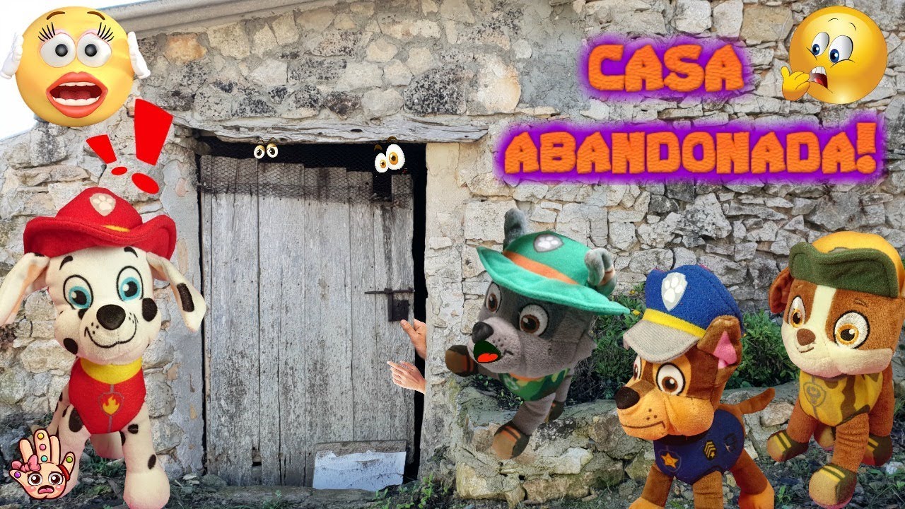 Paw Patrol / Encontramos una CASA ABANDONADA Y ENTRAMOS! juguetes
