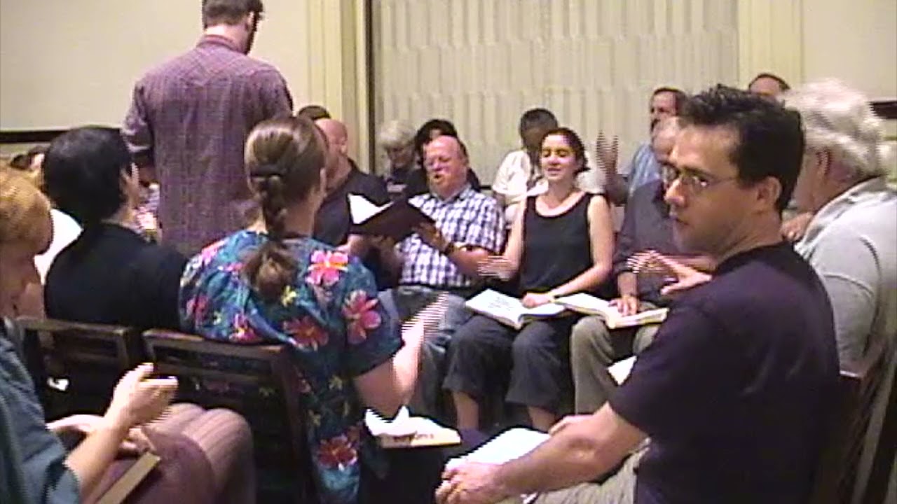 Sacred Harp Singing Tuesday July 9, 2002 Hills Chapel, Northampton, MA  HD 720p