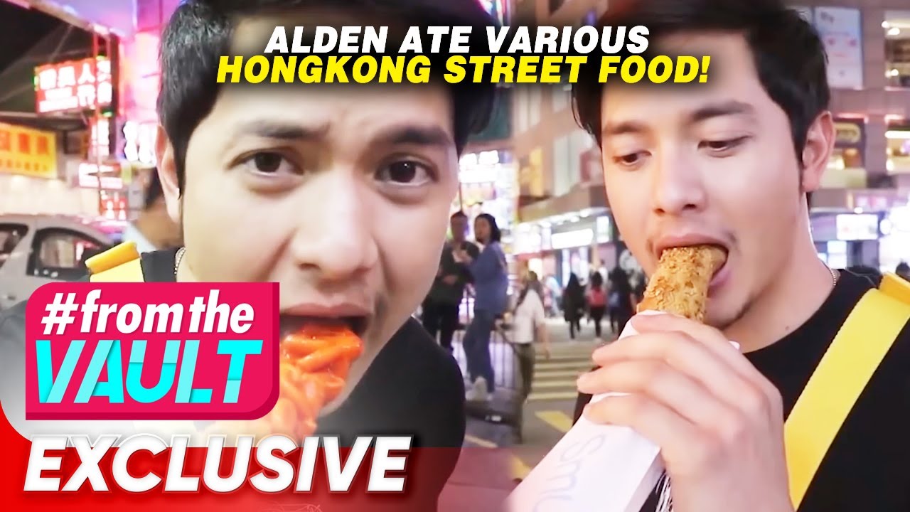 Alden rates Hong Kong Street food! | #FromTheVault