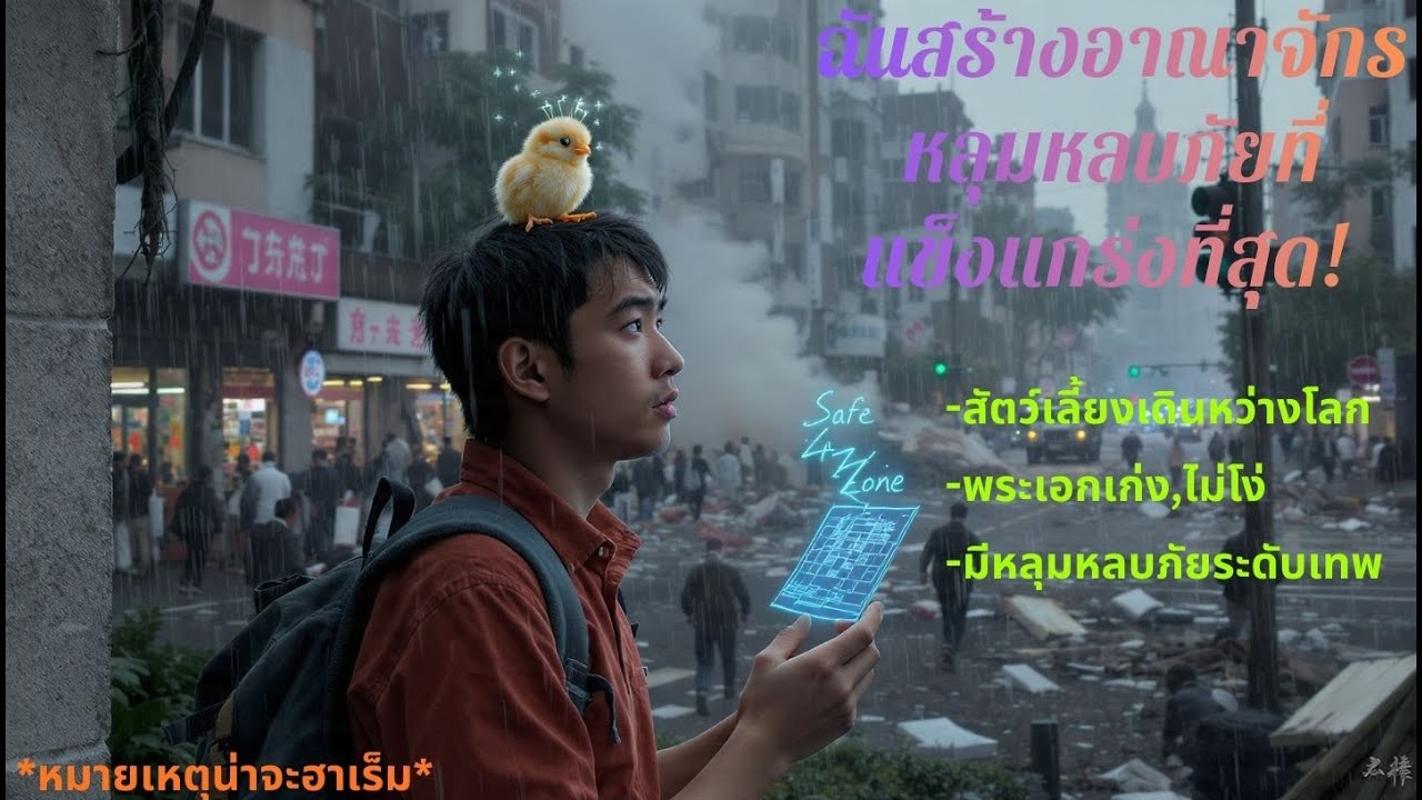สร้างอาณาจักรหลุมหลบภัยที่แข็งแกร่งที่สุด!📚ห้องใต้ดินปรากฏขึ้นอย่างไร้ร่องรอย EP1