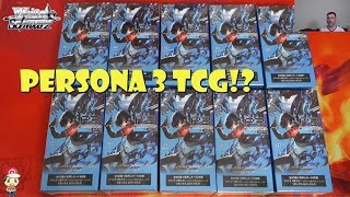 Persona 3 Reload TCG!? Weiss Schwarz Premium Booster Opening! Best TCG Set  EVER!?