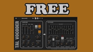 FREE TAL-Vocoder by TAL Software (UPDATED)