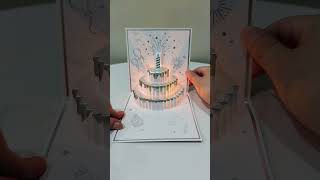 This 3D Pop-Up Birthday Card Will Surprise You! #interiordesign #carddesigner #automobile