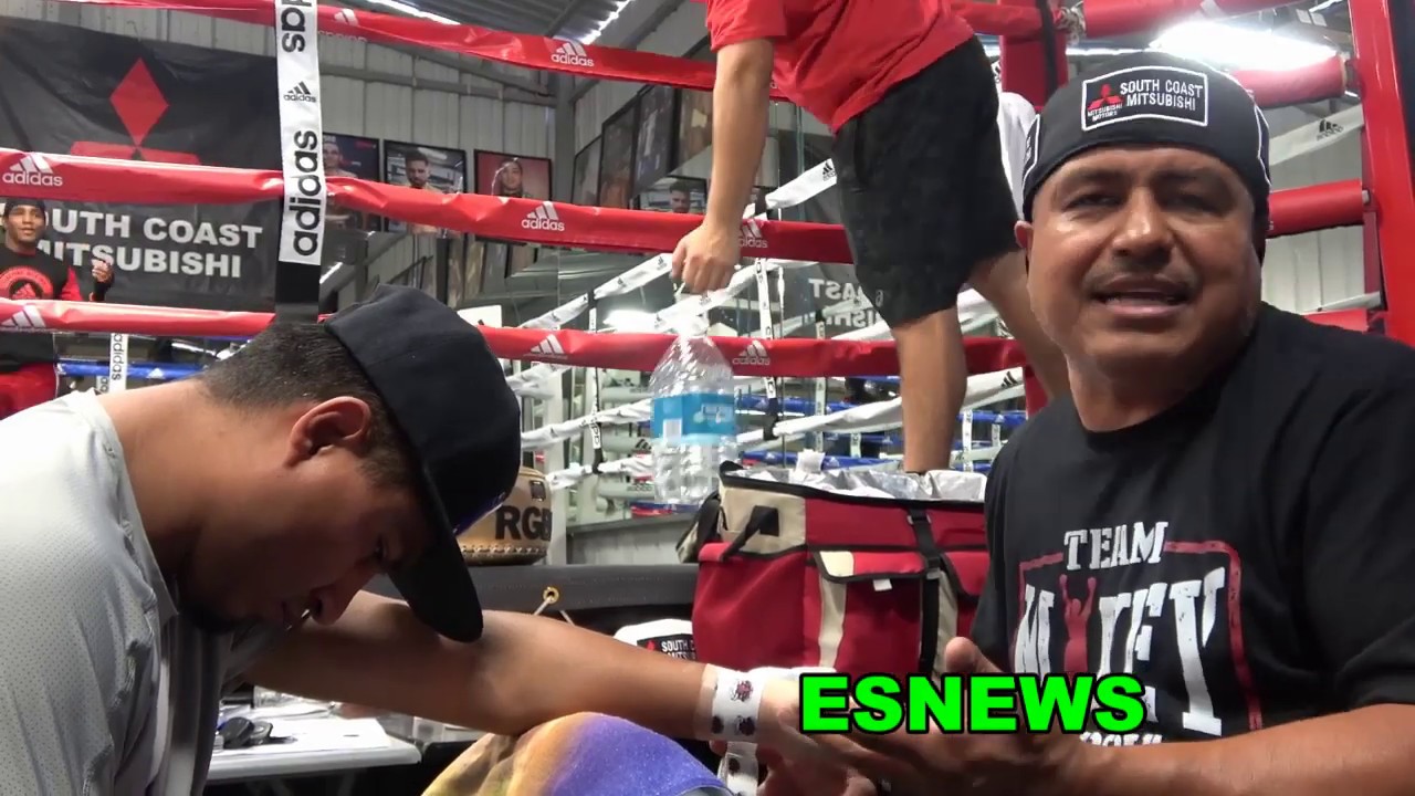 Robert Garcia & Mikey Recall Times With Pelos Garcia In The Gym EsNews