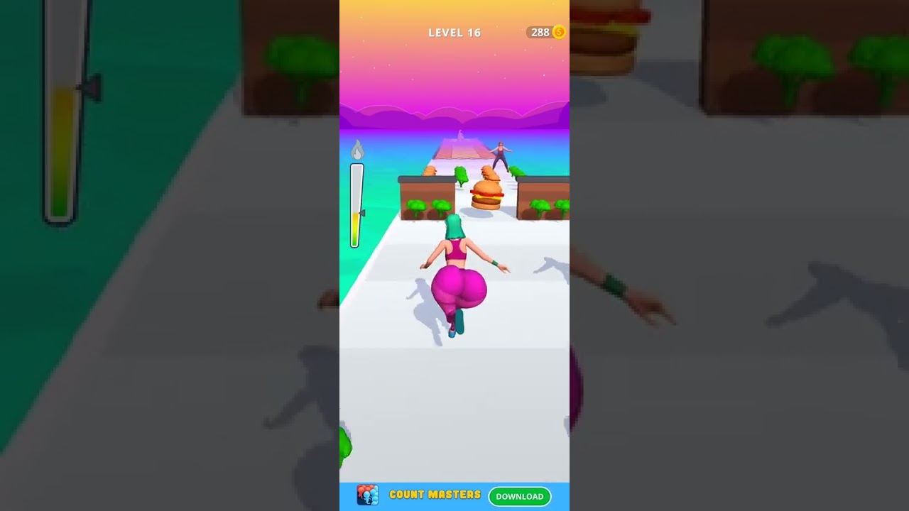 Walkthrough Twerk Race 3D - Gameplay Part 16 All Levels (Android,iOS)