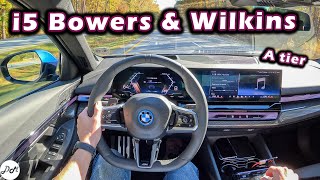 2024 BMW i5 – Bowers & Wilkins 17speaker Sound System Review